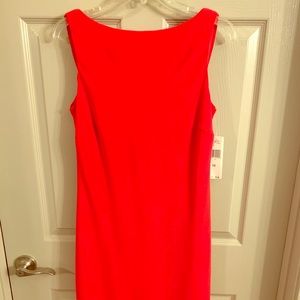 Coral sleeveless dress NWT